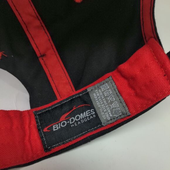 Fort Myers Beach Florida Strapback Hat OSFA Black Embroidered W/Tags Iron Cross - Picture 9 of 9